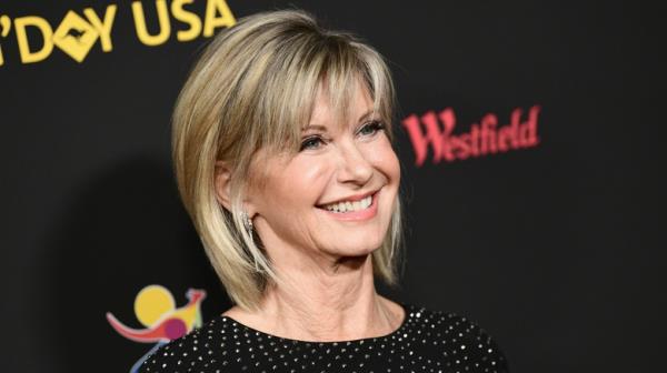 Olivia Newton-John smiling